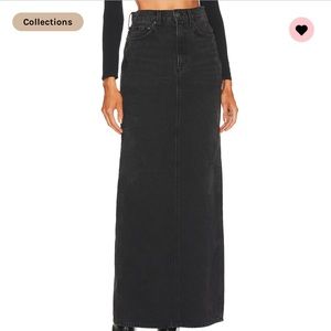GRLFRND denim X Marianna Hewitt Amara skirt
